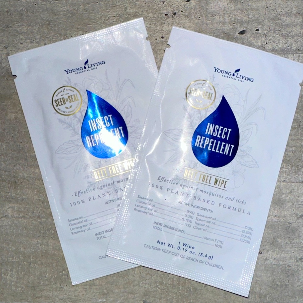 Young Living Insect Repellent Wipe